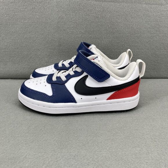 Nike Other - Nike Court Borough Low 2 BPV DO7447-101 Preschool Kids Shoes White/Black 10.5C